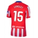 Atletico Madrid Clement Lenglet #15 Replike Domaci Dres 2024-25 Kratak Rukav